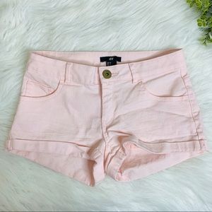 H&M Pink Shorts Size 2